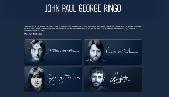 John Paul George and Ringo
